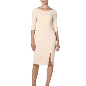 Black Halo Marissa Sheath Dress Size 4